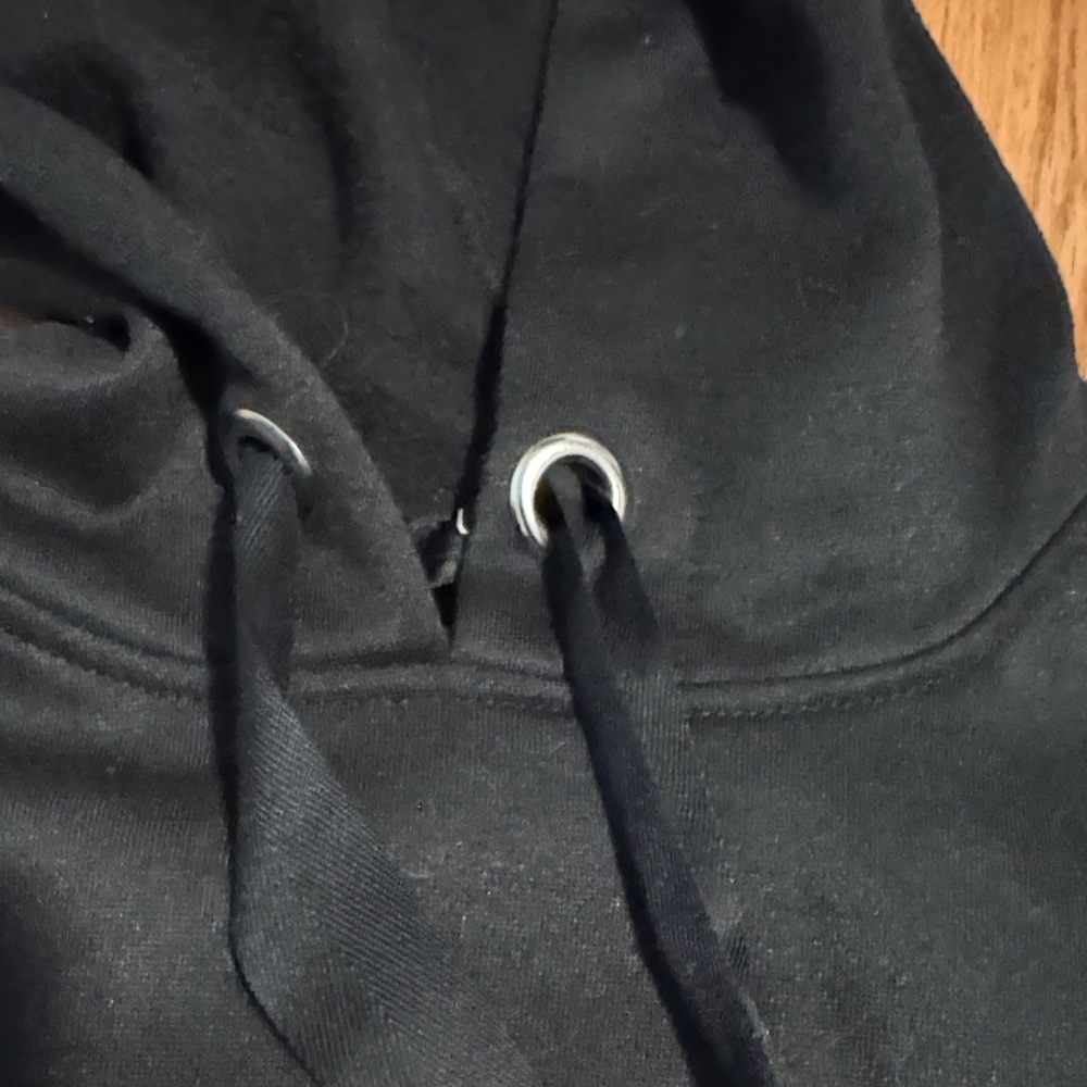 Black Pearl-Embellished Hoodie - Picture 3 of 3